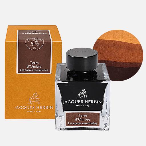 JACQUES HERBIN Fountain Pen Ink 50ml Terre d’Ombre