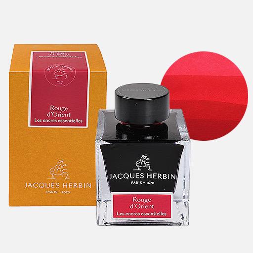 JACQUES HERBIN Fountain Pen Ink 50ml Rouge d’Orient