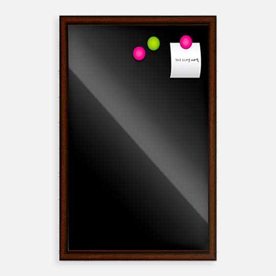 MUNGYO Wooden Frame Black Board 45cm x 60cm