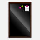 MUNGYO Wooden Frame Black Board 45cm x 60cm