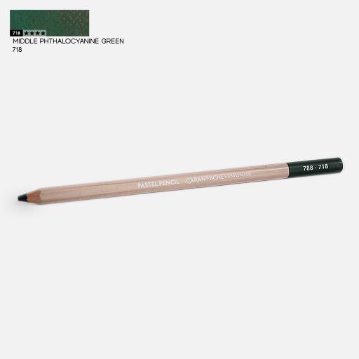 CARAN D'ACHE Pastel Pencil Middle Phthalocyanine Green