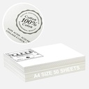 OVJ Hollandse 100% Cotton Watercolor Paper Cold Press 300gsm A4 x 50