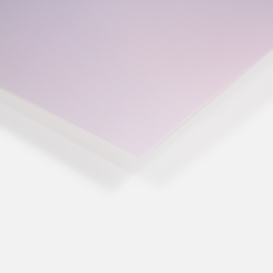 CLAIREFONTAINE Polypropylene Plastic Sheet 50cm x 70cm Transparent Lilac