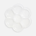 KUELOX Acrylic Flower Palette 7-Well