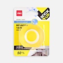 DELI Stick Up Transparent Mounting Tape 1” x 59”