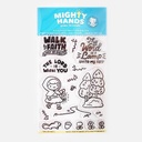 MIGHTY HANDS Clear Stamp 4” x 6” Walk By Faith