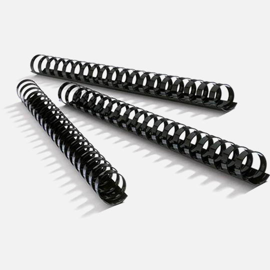GBC CombBind Black Plastic Comb 145-Sheet 16mm x 100
