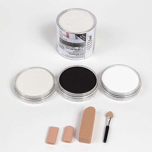 PANPASTEL Artist Pastel Blending & Shading Set x 3