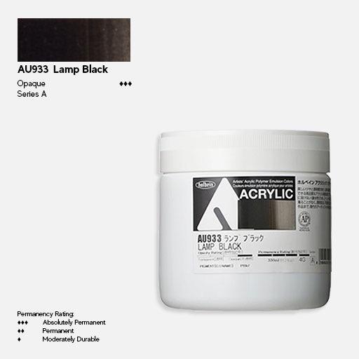 HOLBEIN Artist Heavy Body Acrylic 330ml Lamp Black