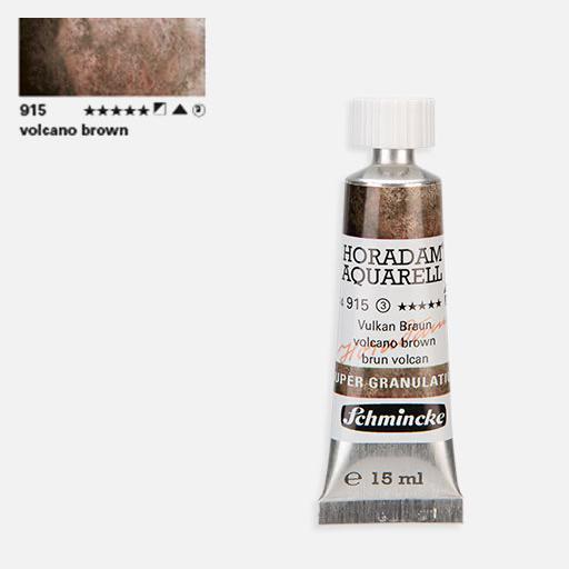 SCHMINCKE Horadam Granulating Watercolor 15ml Volcano Brown