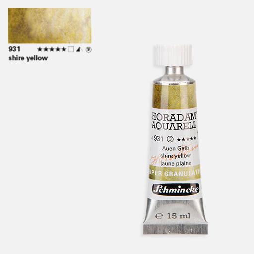 SCHMINCKE Horadam Granulating Watercolor 15ml Shire Yellow