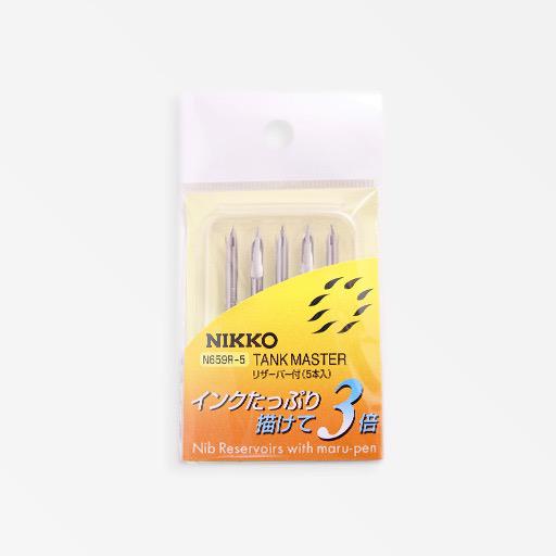 TACHIKAWA Nikko Tank Master Nib Set x 5