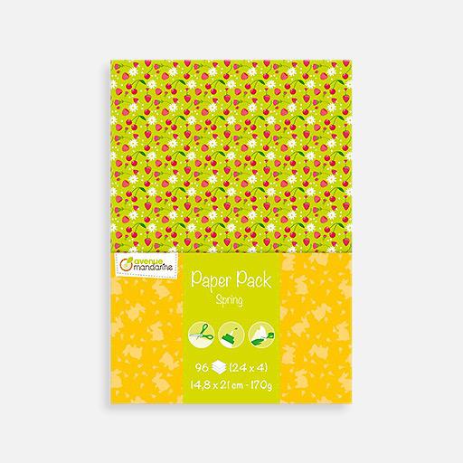 AVENUE MANDARINE Spring Paper 170gsm A5 x 96