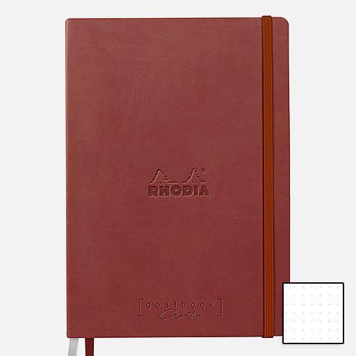 RHODIA Creation Sketch Paper Goal Book 200gsm A5 x 50 Nacarat