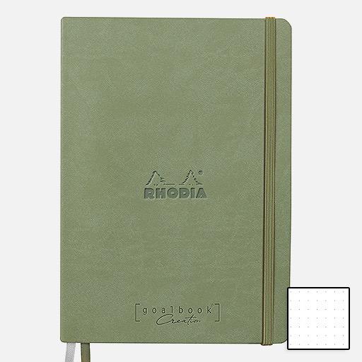 RHODIA Creation Sketch Paper Goal Book 200gsm A5 x 50 Celadon