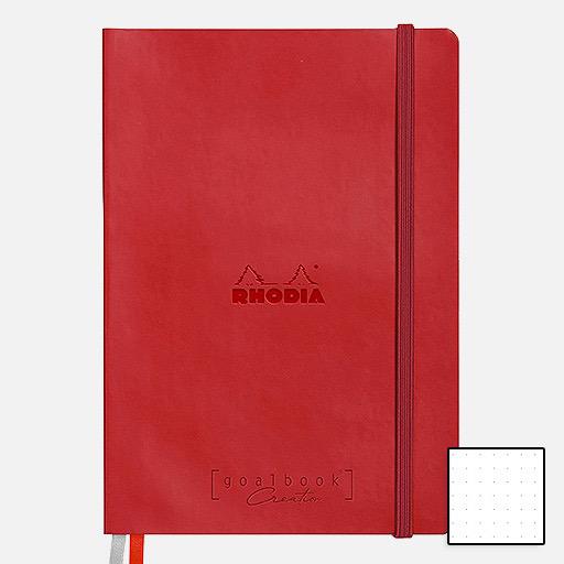 RHODIA Creation Sketch Paper Goal Book 200gsm A5 x 50 Poppy