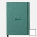RHODIA Creation Black Paper Dot Goal Book 120gsm A5 x 80 Aqua