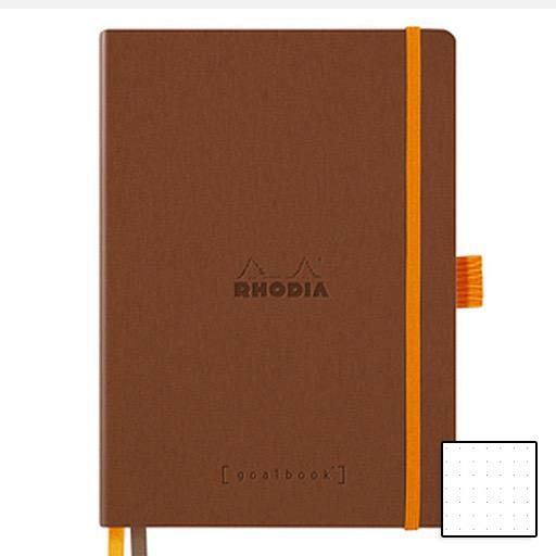 RHODIA Softcover Dot Goal Book 90gsm A5 x 112 Copper