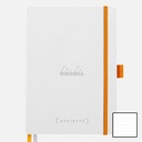 RHODIA Softcover Dot Goal Book 90gsm A5 x 112 White