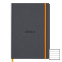 RHODIA Softcover Notebook 90gsm Lined A5 x 80 Titanium