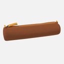 RHODIA Leather Round Pen Case Copper