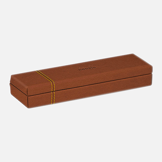 RHODIA Leather Pen Box Copper