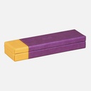 RHODIA Leather Pen Box Purple