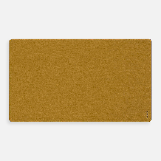 RHODIA Soft Leather Desk Pad 35cm x 60cm Gold
