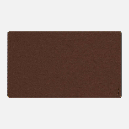 RHODIA Soft Leather Desk Pad 35cm x 60cm Bronze