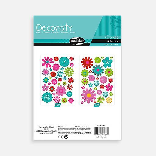 MAILDOR Flower Sticker x 600