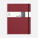 CLAIREFONTAINE Age Bag Thread Bound Dot Bullet Journal 90gsm B5 x 96 Red