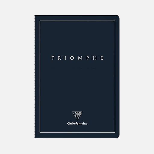 CLAIREFONTAINE Triomphe Platinum Lined Notebook 90gsm A4 x 48