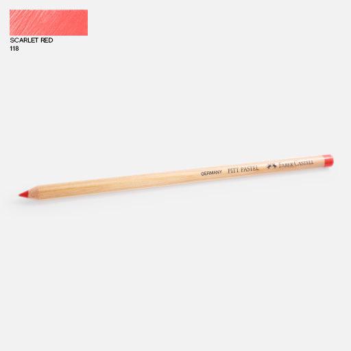 FABER-CASTELL Pitt Pastel Pencil 118 Scarlet Red