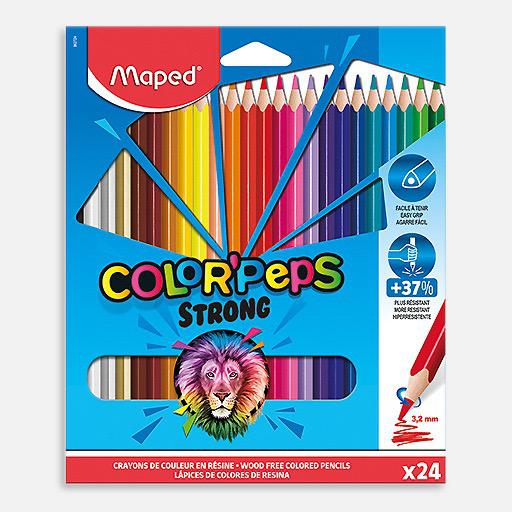 MAPED Color’Peps Strong Color Pencil Set x 24