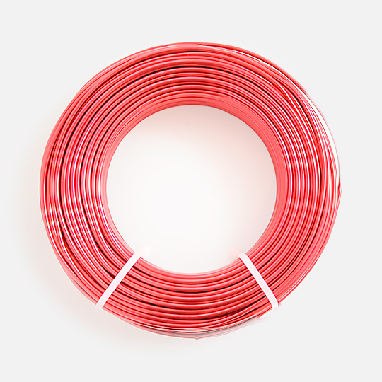OVJ Aluminium Wire 2mm x 50m Red