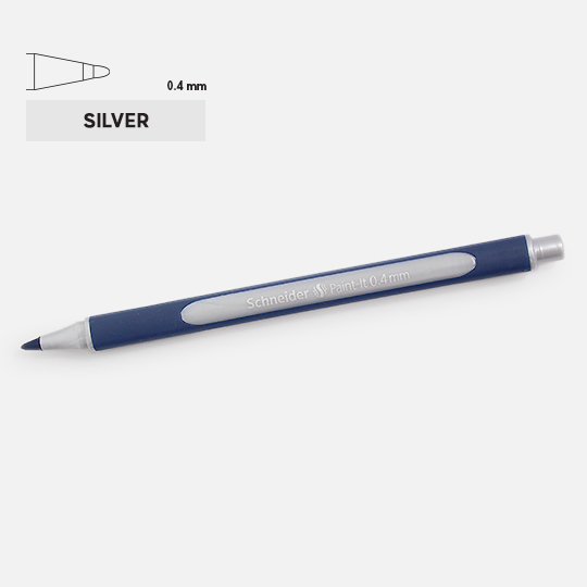 SCHNEIDER Paint-It Metallic Roller Pen Silver Metallic