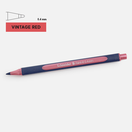 SCHNEIDER Paint-It Metallic Roller Pen Vintage Red Metallic