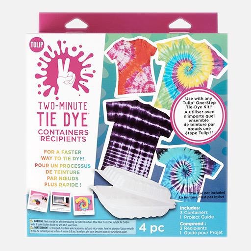 TULIP Two Minute Tie Dye Container Kit x 4
