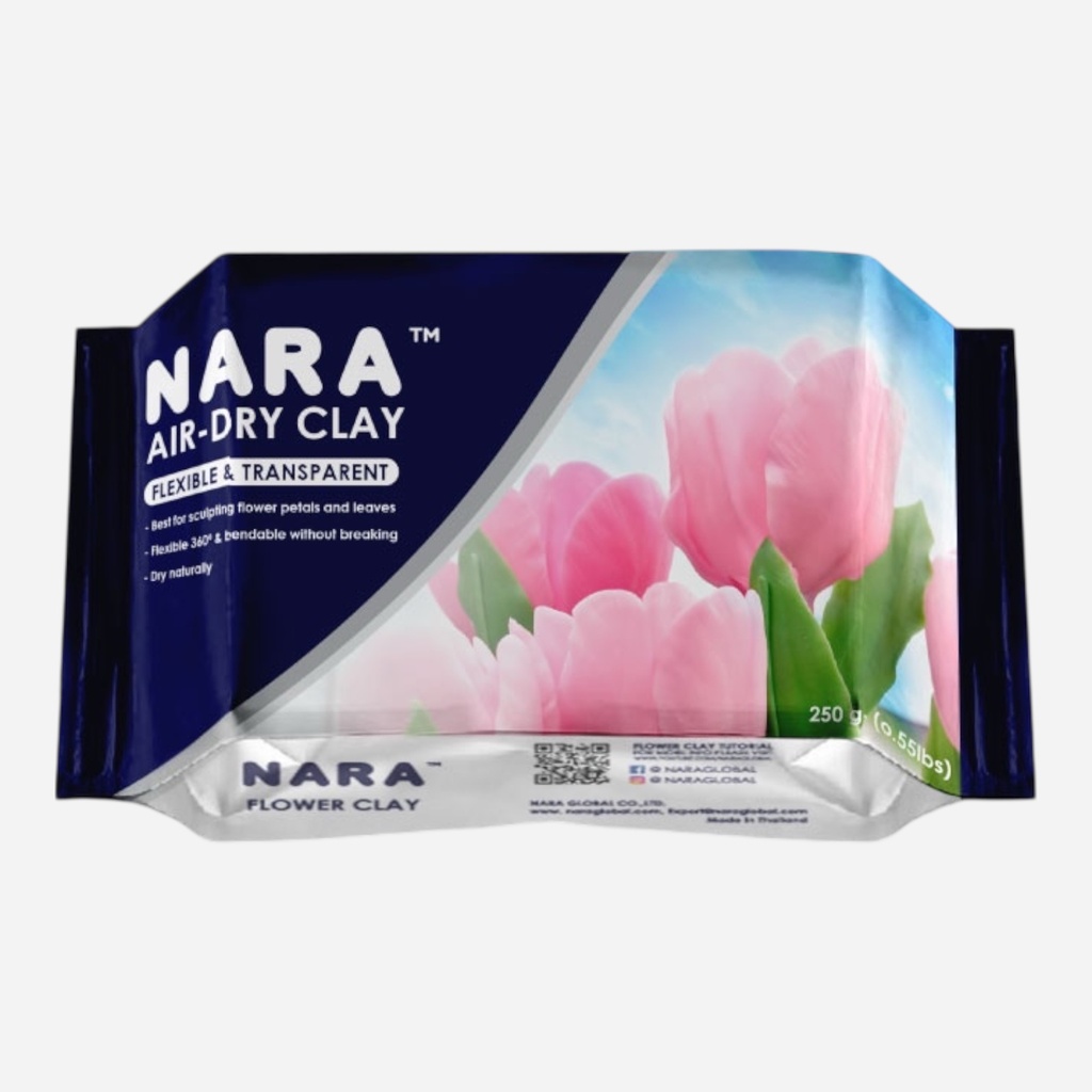 NARA Air Dry Clay Flexible 250g White