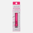 MIDORI Decoration Crayon Neon Pink