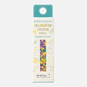 MIDORI Decoration Crayon Refill Rainbow