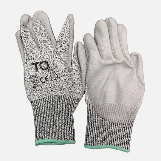 OVJ Cut-Resistant Nitrile Coated Glove x 2