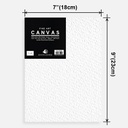 OVJ Cotton Canvas Board 280gsm 7” x 9”