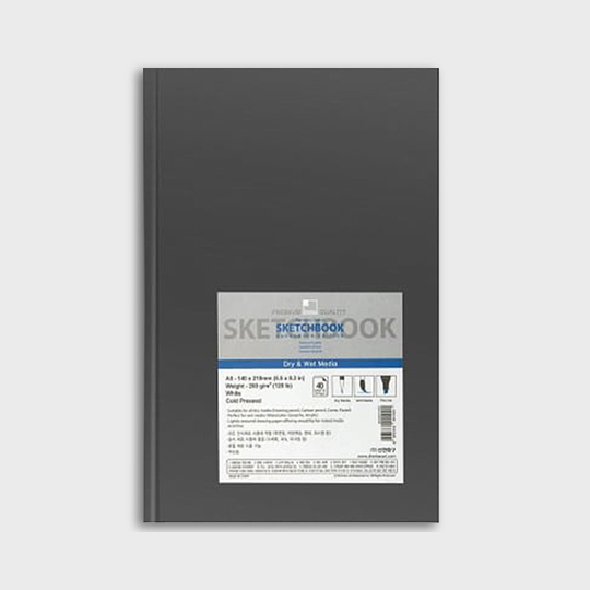 SHINHAN Watercolor Paper Hardcover Book 200gsm A5 x 40
