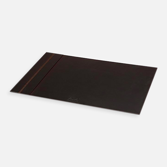 RHODIA Leather Desk Pad Hardback 40cm x 60cm Black