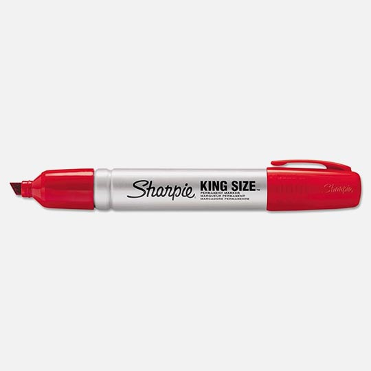 SHARPIE Permanent Marker King Size Red