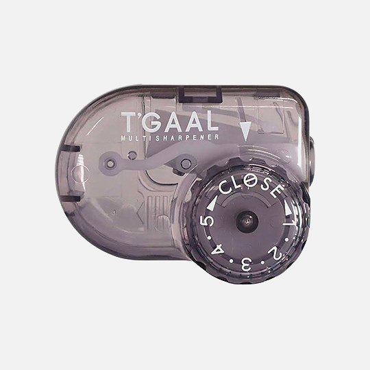 STAD T’gaal Pencil Sharpener 5-Point Clear Black