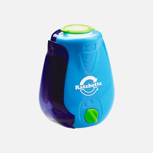 SONIC Ratchetta Handy Pencil Sharpener 2-Point Blue