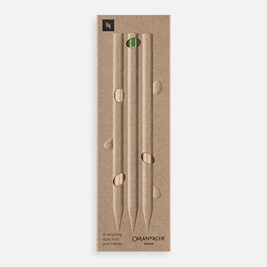 CARAN D'ACHE Nespresso Graphite Pencil Set x 3