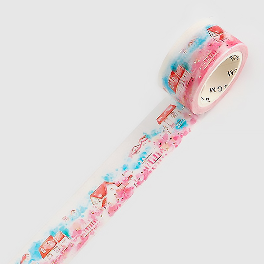 BGM Washi Tape 20mm Villa Town